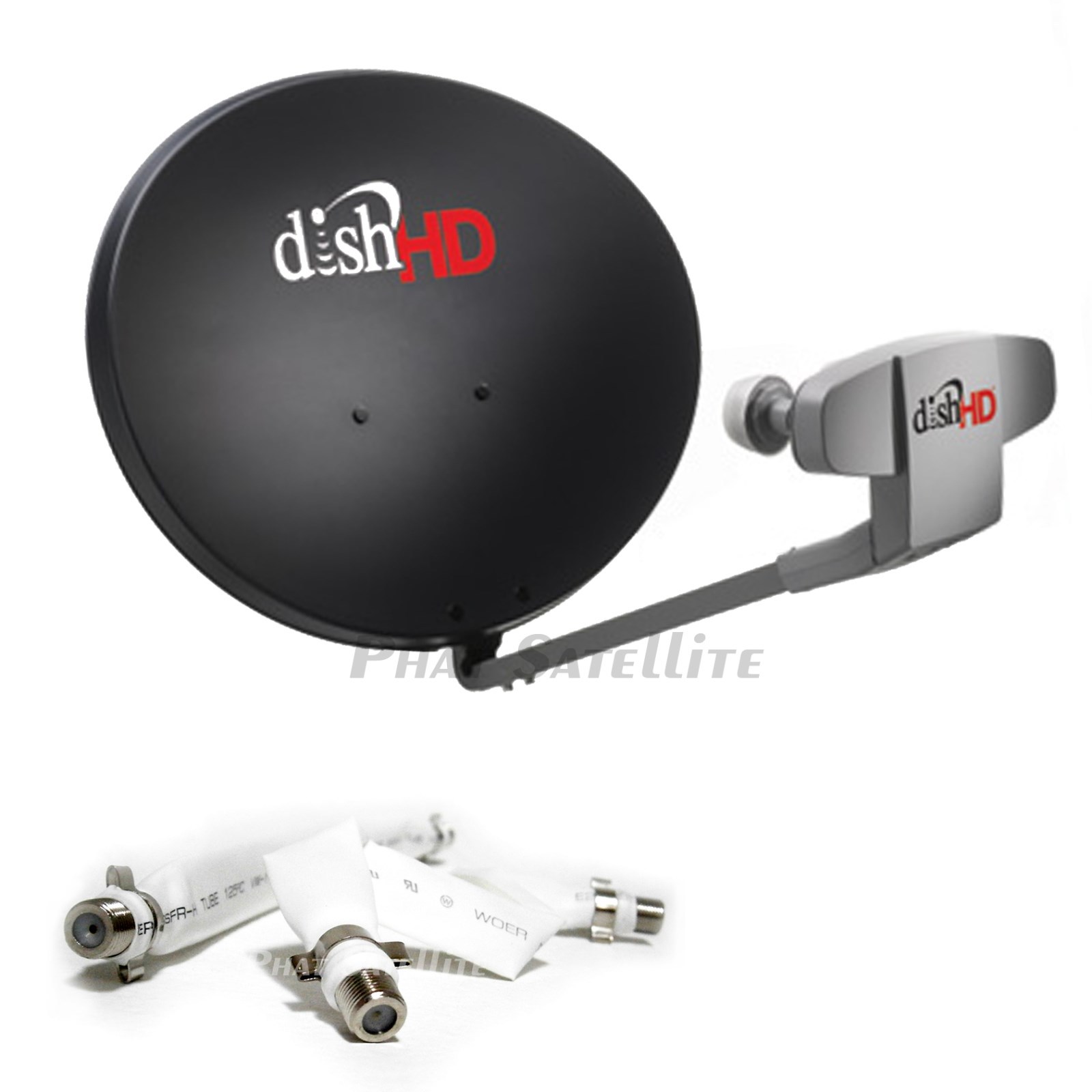 Dish 1000.2 HYBRID Dish Triple LNB LNBF HOPPER WESTERN ARC SATELLITE 110 119 129 eBay