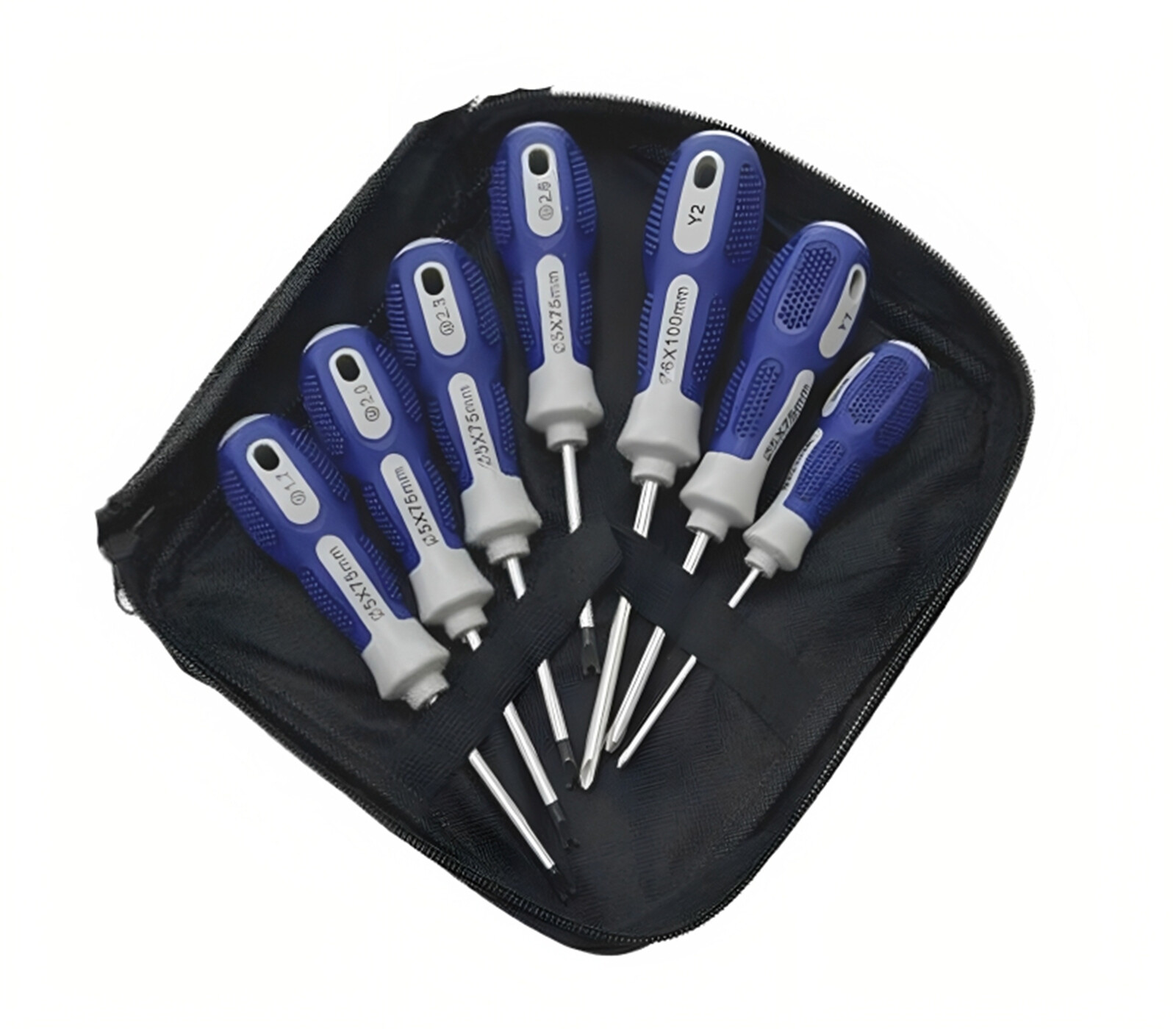 Set Cacciaviti Forcella U Triangolo Y di Precisione Punta Magnetica 2018-UY