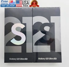 NEW SEALED SAMSUNG GALAXY S21 ULTRA 5G SM-G998U 128GB/256G FACTORY UNLOCKED