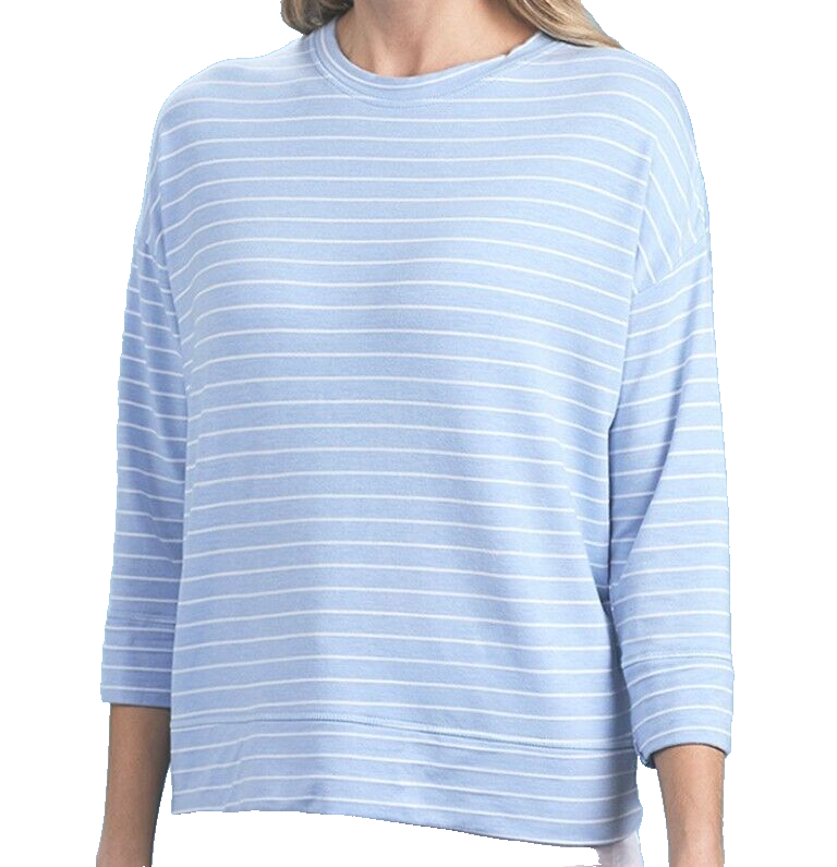 FRESH PRODUCE XS Small Bayside BLUE $69 Stripe SHORELINE Callie