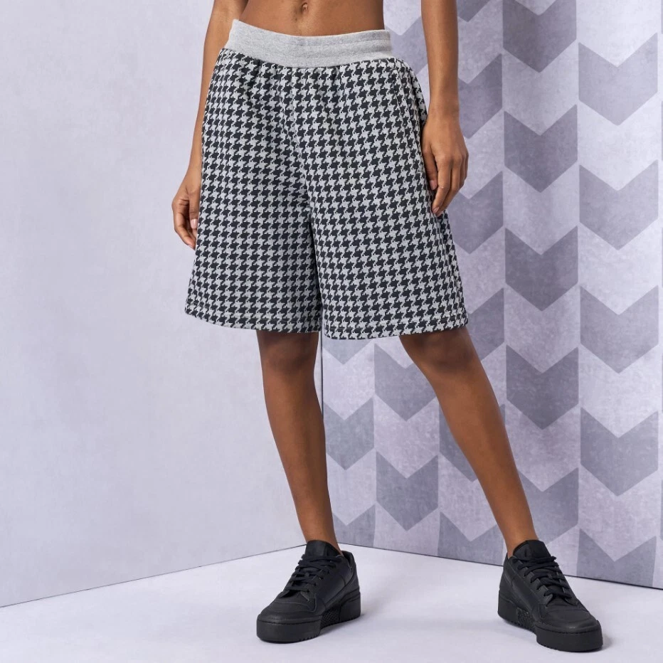 Adidas checkered best sale shorts