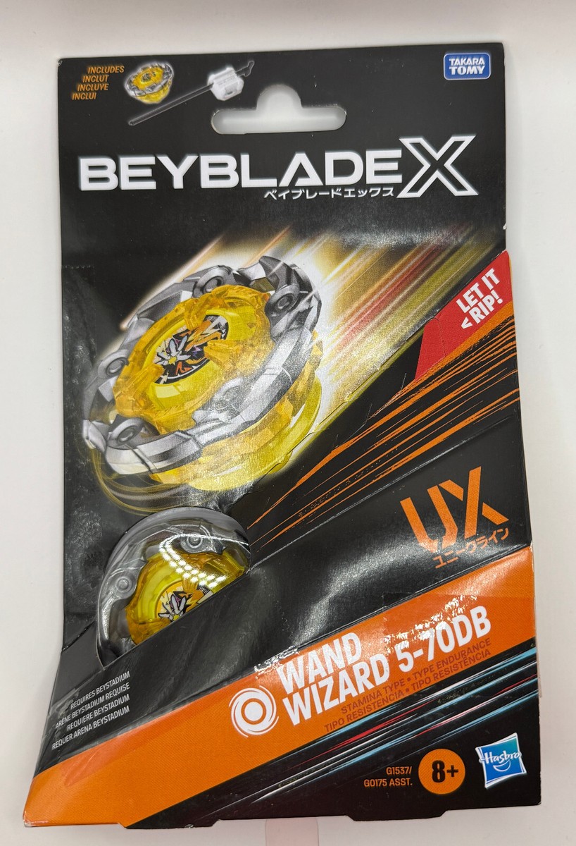 Hasbro Beyblade X Starter Pack UX Wand Wizard 5-70DB 2025 | eBay