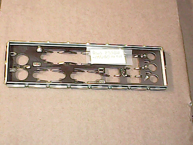 Panneau shield i/o ASUS P5LP-LE REV 6.00 plaque arriere