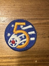 Vintage United States Air Force USAF 5Th Air Force Military Patches