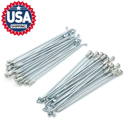 For Honda XR75 XL70 SL70 XL80 XL75 16 RIM Front Wheel Spokes & Nipples Set 36pcs