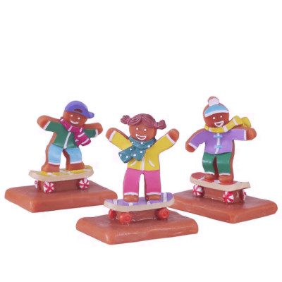 Lemax 2022 Cookie Boarding Sugar N' Spice #12056 Winter Most Stylish Gingerbread