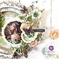 Prima Marketing Paper Flowers 36/Pkg-In No Time, In the Moment