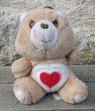 Peluche 17cm Bisounours Care Bears Grosbisou Vintage Kenner #2 A-51 no Popples