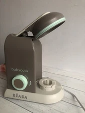 Beaba BabyCook Solo Electric Baby Food Maker Processor Grey/Teal BEA01 Base Only