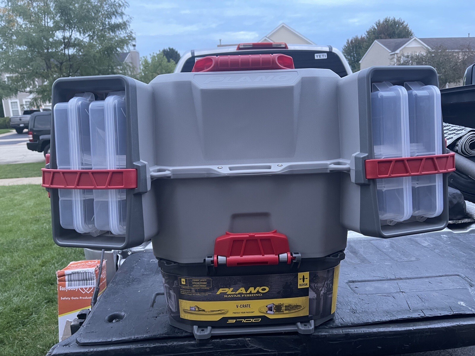 Plano PLAM80700 V Crate Kayak Box , ,kayak fishing crate ,kayak crate