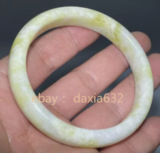 Natural Beautiful Bangle lantian jade Hand Carved Jade Bracelet 63-64mm