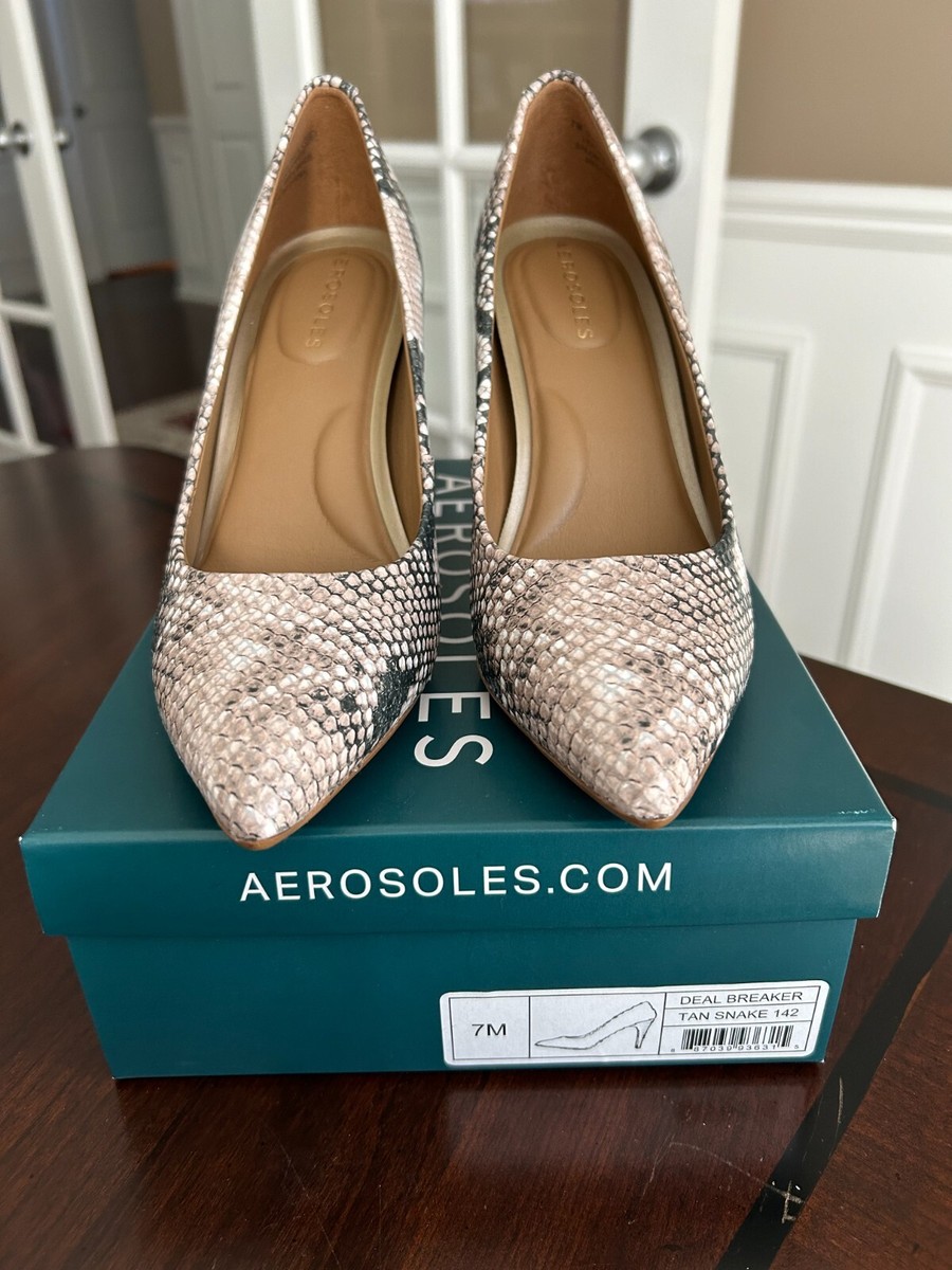 Toe Aerosoles Deal Breaker Aerosoles Women's Platinum Deal Breaker