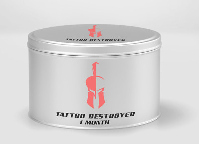 Tattoo Removal Cream Natural Fading system wrecking balm 4 week 2 gloves