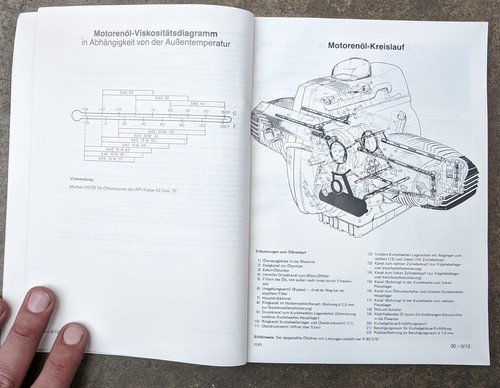 BMW Airhead R80 G/S Repair / Service Manual OEM Motorrad GmbH (German) - Picture 3 of 5