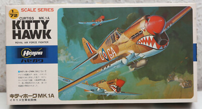 Hasegawa Curtiss Mk.1A Kitty Hawk Flugzeug - 1:72