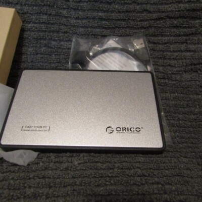 ORICO Slim Portable 2.5-Inch USB 3.0 External Hard Drive Enclosure with LED