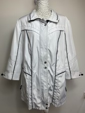 Barbara Lebek White Jacket Size 22