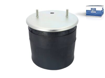 Air spring DT Spare Parts 10.26003 with plastic piston, D: 259 mm, Dmax: 300 mm