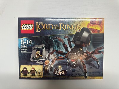 Lord of the Rings LOTR LEGO 9470 Shelob Attacks NISB New Sealed Box