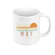 Tasse Céramique Mug Vintage Original Parts May Cadeau Anniversaire Anglais Style