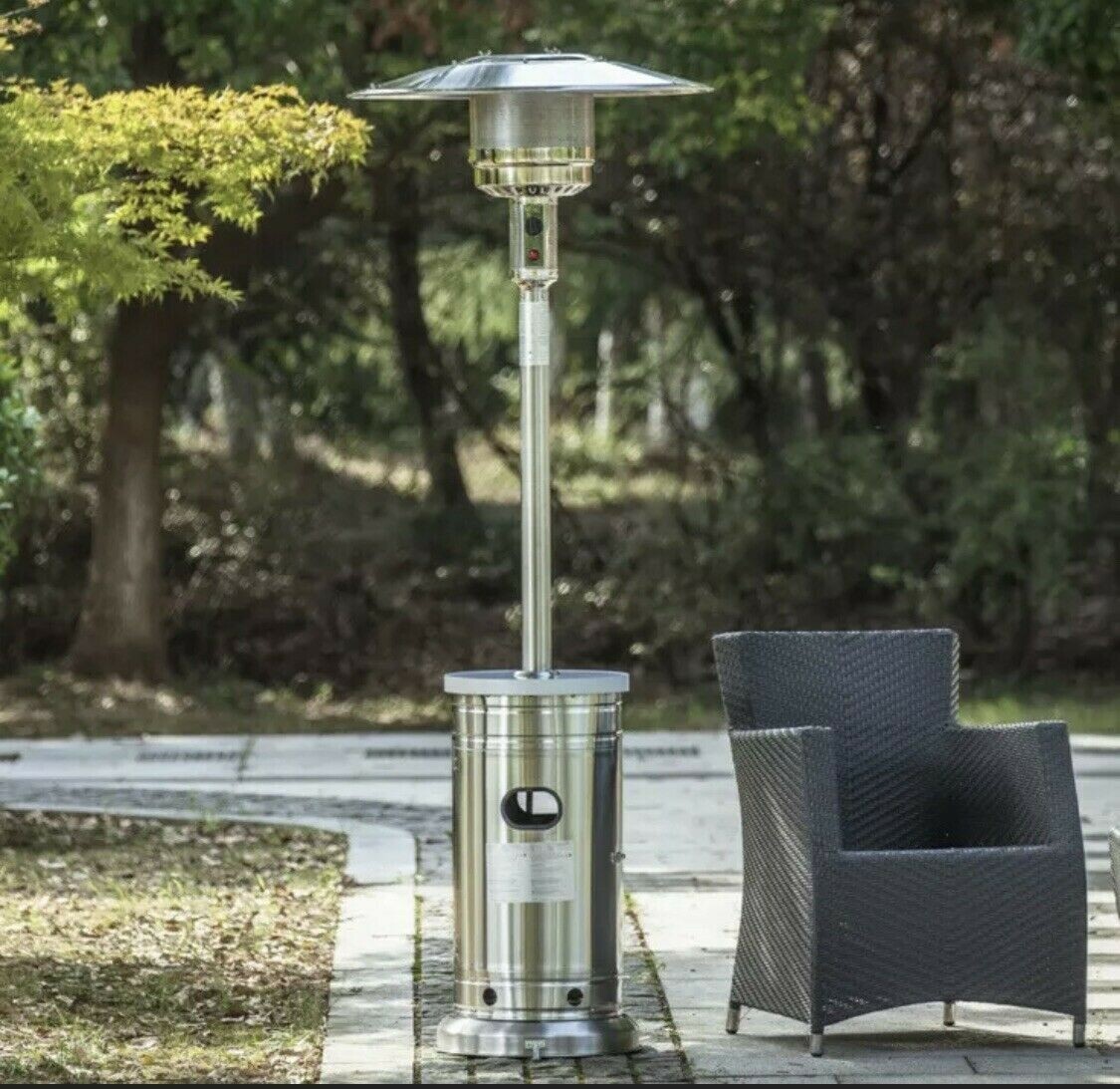 Gzmr 48000 Patio Heater Lowes Garden Treasures 48000 Garden