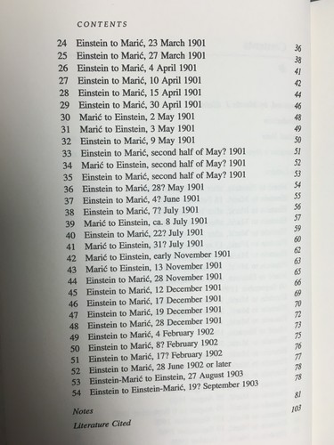 Albert Einstein, Mileva Maric: The Love Letters 1st/1st HC/DJ 1992 - Bild 9 von 15