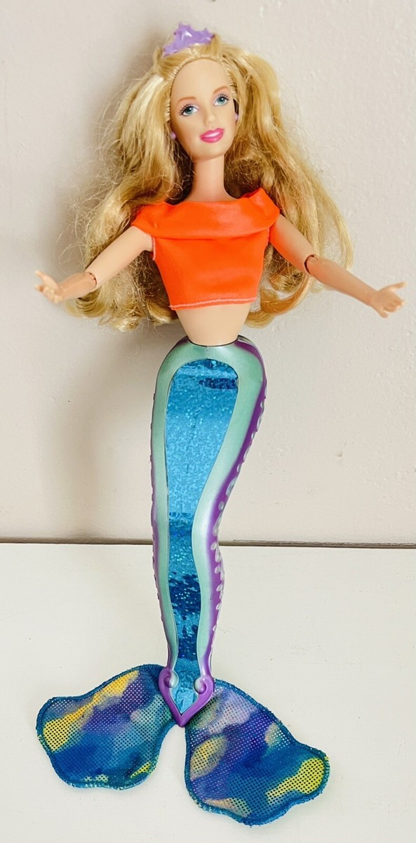 Vintage 2000 Mattel Magical Mermaid Barbie doll articulated Arms