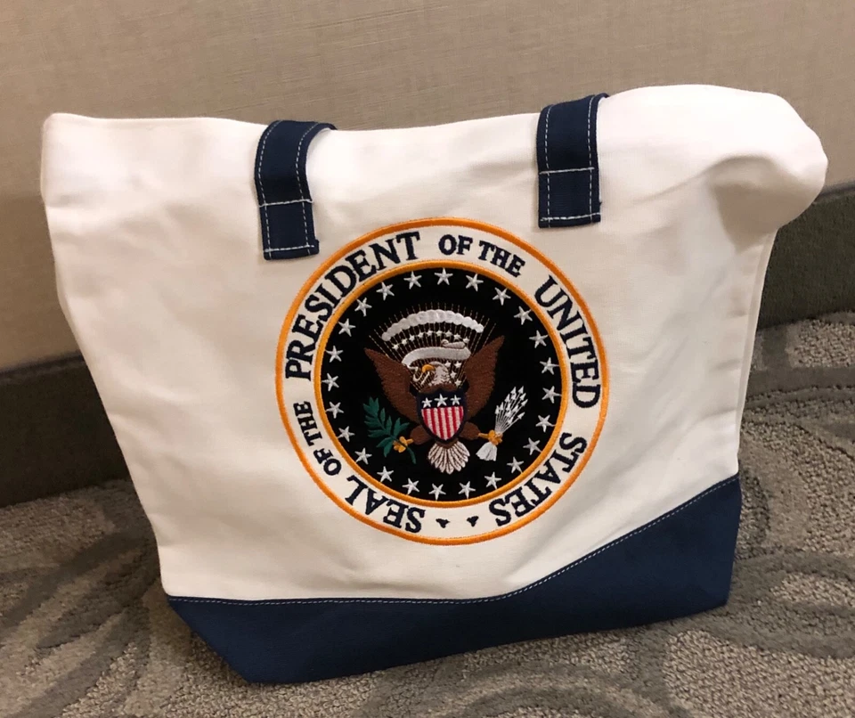BOLSO DE MANO PRESIDENTE EAGLE SELLO CASA BLANCA DEMÓCRATA REPUBLICANO PATRIOTA REGALO ORDENADO Foto 2 de 4
