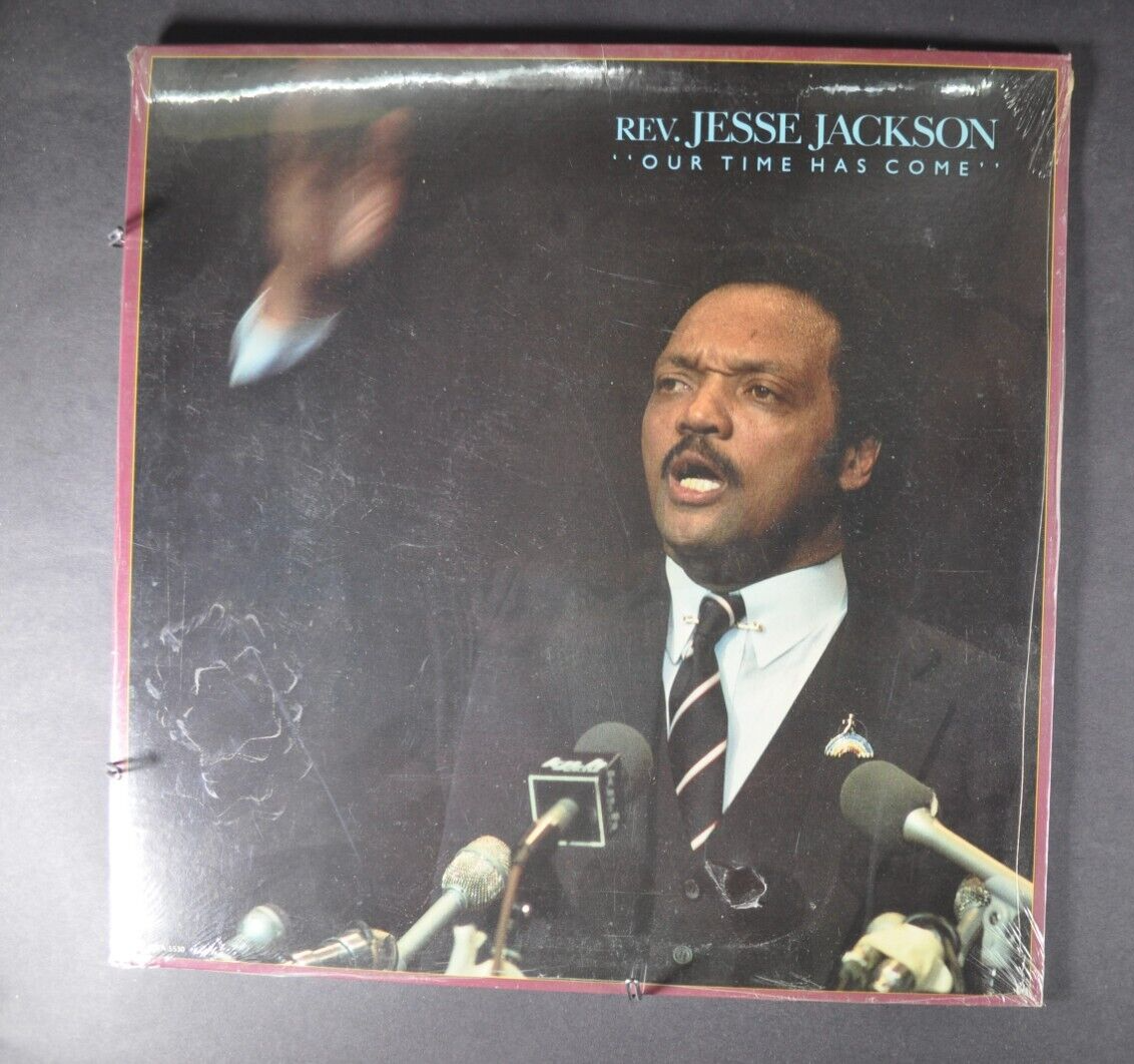 REV. JESSE JACKSON Our Time Has Come GOSPEL LP SEALED