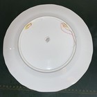 Hand Painted Plate Roses Gold Gild Wall Hanging Yellow Vintage Signed T Kita — photo 3