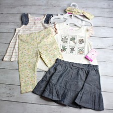 Tommy Bahama Baby Girl's Mix Match Tops Pants Skirt Set Size 24 Months Summer