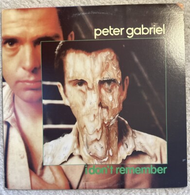 12'' VERY RARE EP I DON'T REMEMBER PETER GABRIEL 1980 CHARISMA CEP 303 Biko Vinyl