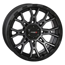 System 3 Off-Road 14S3-6136 4/137 ST-6 Wheel 14x7 4.0 + 3.0 Dark Tint