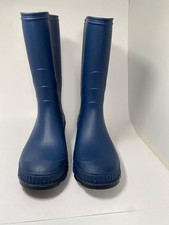 Kamik Stomp Rain Boot Navy Blue Kids Youth Size 4 Classic waterproof stylish