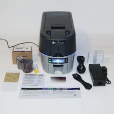 Entrust Sigma SL3 Duplex Dual-Sided ID Card Thermal Printer & Supply Bundle  -PL