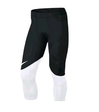 Nike Vapor Speed 3/4 Football Knee Padded Pants Black White 835340-010 Mens 3XL