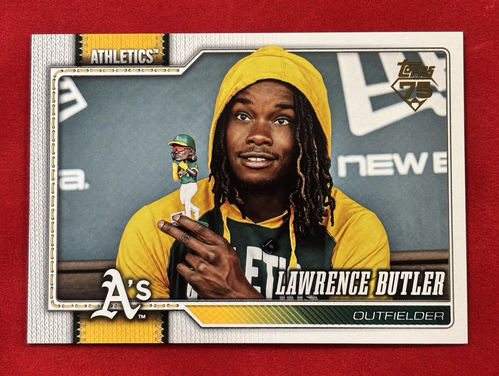 2026 Topps Series 1 Lawrence Butler Golden Mirror Variation SSP - Athletics RARE