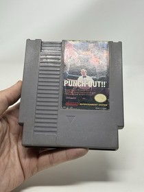 Mike Tyson's Punch-Out Nintendo Entertainment System NES Authentic Cleaned Pins