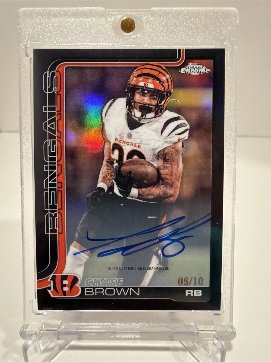 Chase Brown Trading Cards for sale | eBay