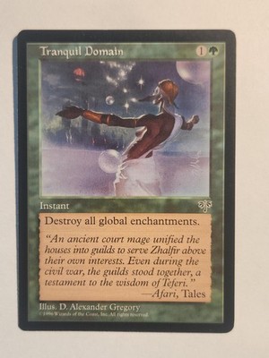 Tranquil Domain Mirage Magic: The Gathering Common LP