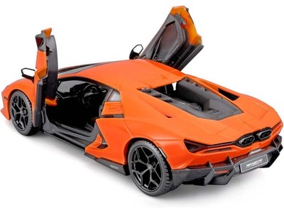 Lamborghini Revuelto Orange ''Italian Design'' Series 1/24 Diecast Model Car by Bb