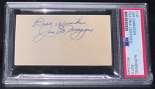 Joe DiMaggio Cards and Memorabilia Guide 49