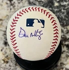 Don Mattingly Autographed Rawlings Baseball Yankees Dodgers Guaranteed #408