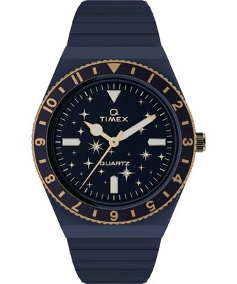 Timex Q Celestial 36mm Stainless Steel Expansion Band Watch TW2V53500