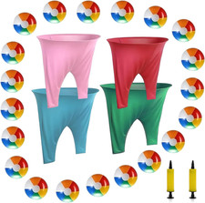 4 Pack Granny Pants Yard Game,Family Party Outdoor Granny Pants Game with 20pcs