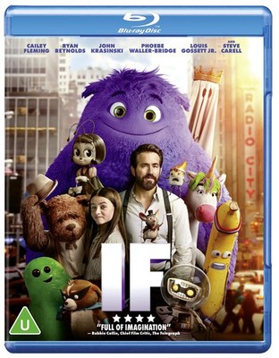 I.F. (Imaginary Friends) (Blu-ray) Emily Blunt Louis Gossett Jr. (UK IMPORT)