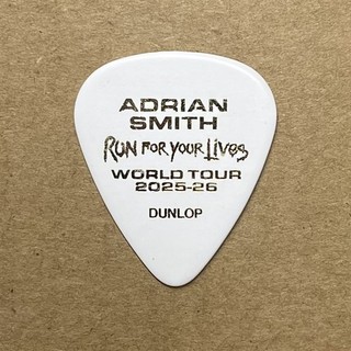 Iron Maiden Adrian Smith Run For Your Lives Stage Guitar Pick 2025