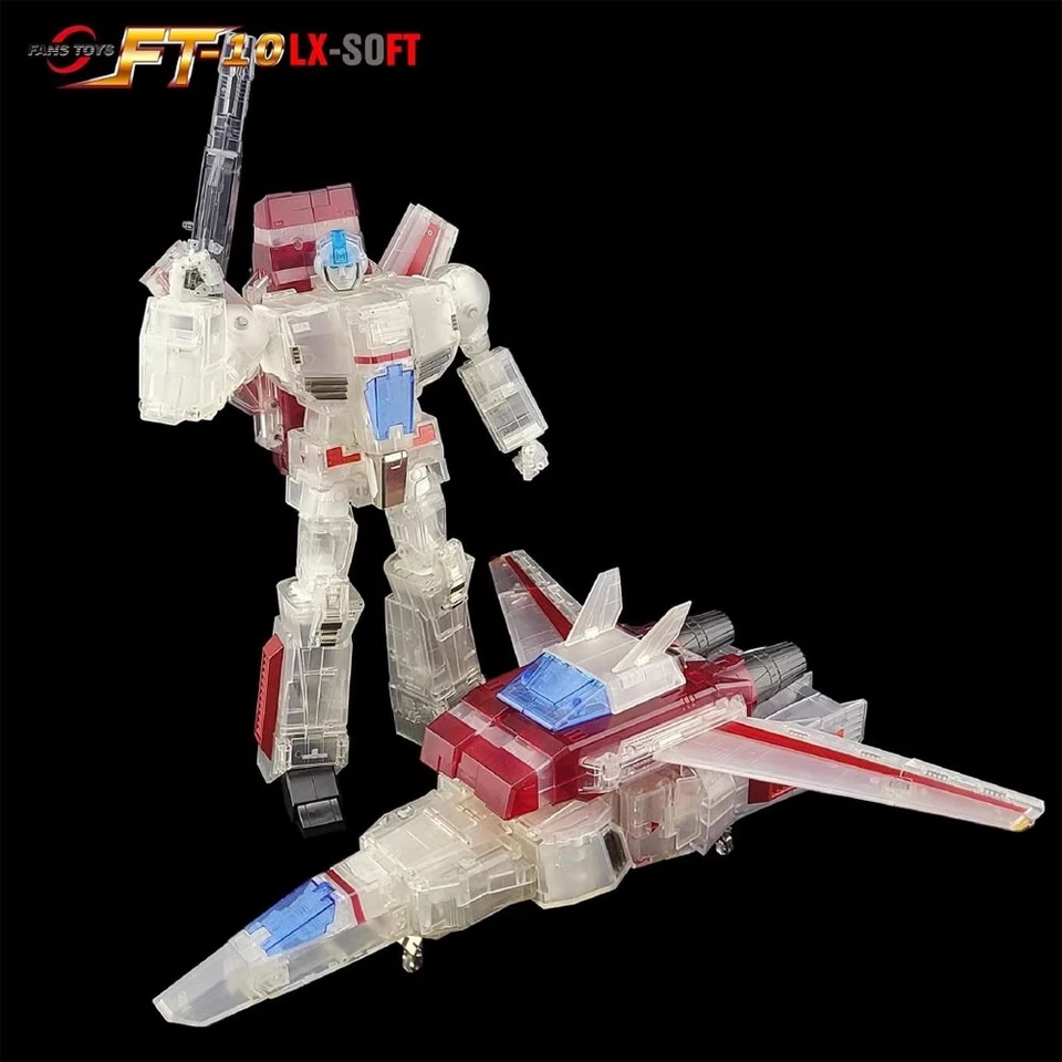 Fanstoys FT-10 Lx-Soft Skyfire Phoenix Transparent Ver. Action Figure in stock - Image 2 of 4