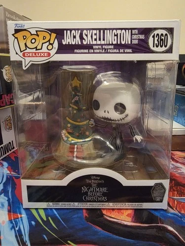 Funko Pop! Deluxe: Disney - Jack Skellington with Christmas Door #1360