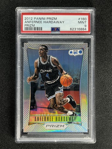 2012-13 Panini Prizm Anfernee Hardaway #160 Silver Prizm Magic PSA 9 MINT